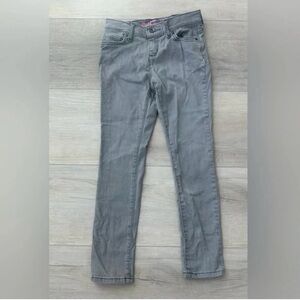 PLACE Jeans Super Skinny Size 8 in Girls Gray